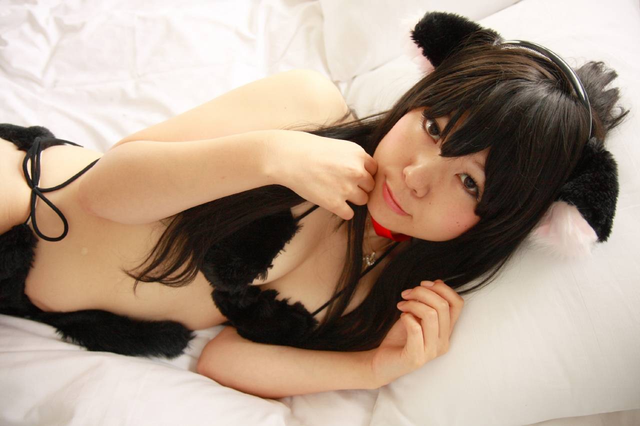 [Cosplay] 2013.04.05 Neko  School Girl - 2 Cosplayers 2